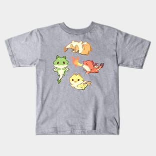 Chibi Dragons Kids T-Shirt